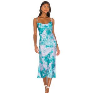 Lovers + Friends Sabrina Midi Lilac Dress